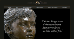 Desktop Screenshot of cristinabiaggi.com